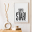 Superstar! Wall Art Download